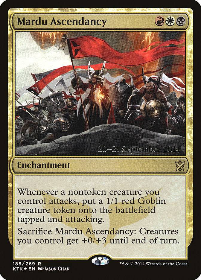 Mardu Ascendancy [Khans of Tarkir Prerelease Promos] | Jomio and Rueliete's Cards and Comics