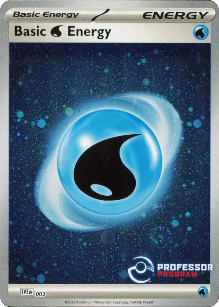 Water Energy (003) (2023) [Professor Program Promos] | Jomio and Rueliete's Cards and Comics