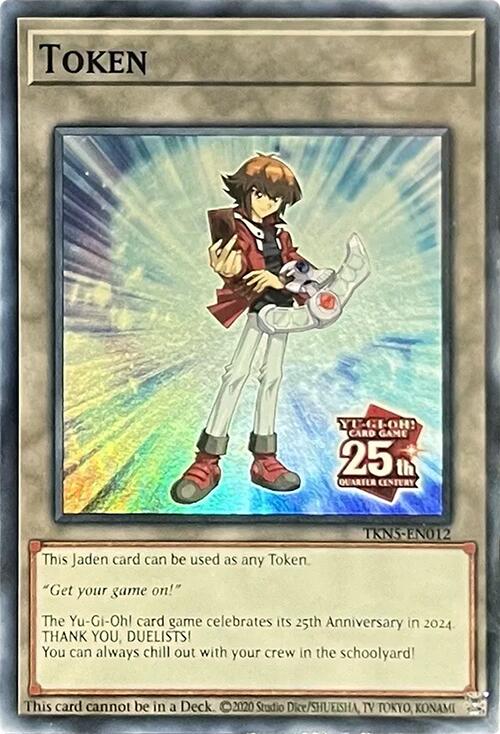 Token: Jaden [TKN5-EN012] Super Rare | Jomio and Rueliete's Cards and Comics