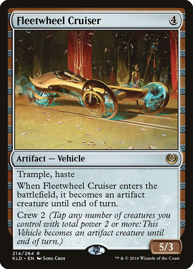 Fleetwheel Cruiser [Kaladesh] | Jomio and Rueliete's Cards and Comics