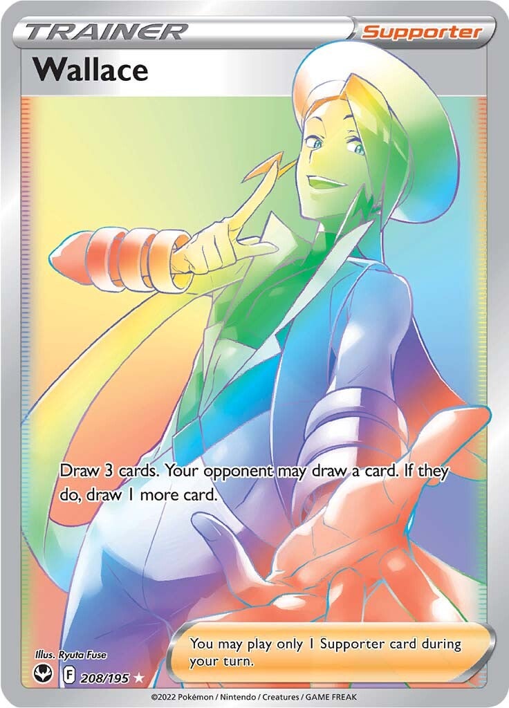 Wallace (208/195) [Sword & Shield: Silver Tempest] | Jomio and Rueliete's Cards and Comics