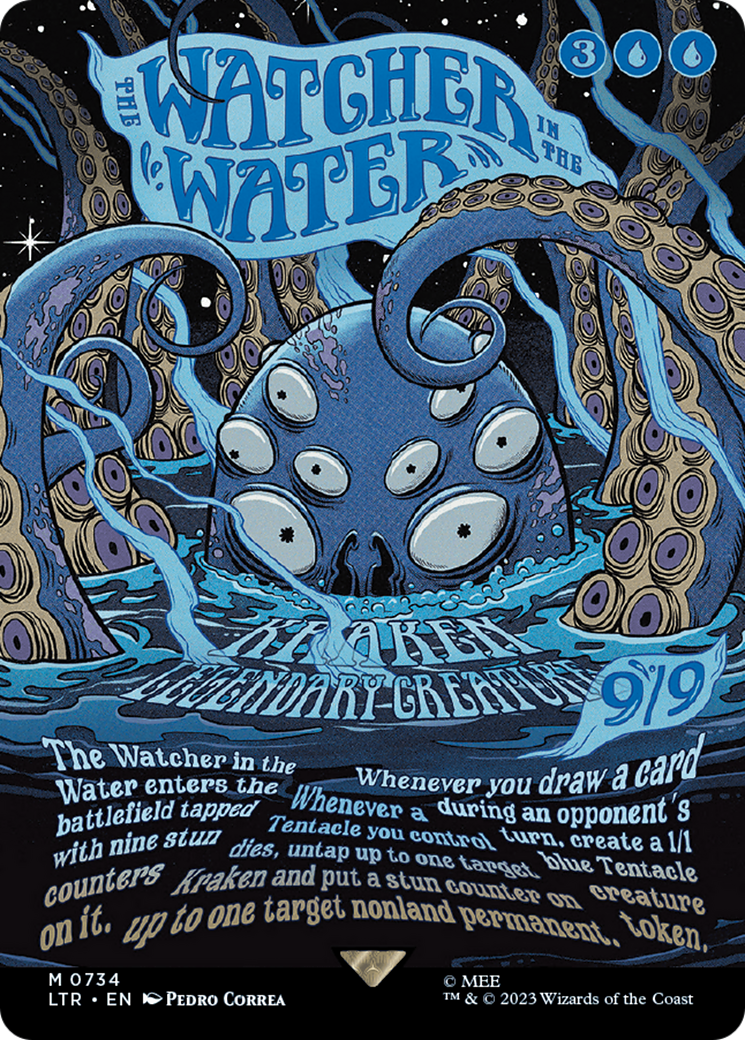 The Watcher in the Water (Borderless Poster) [The Lord of the Rings: Tales of Middle-Earth] | Jomio and Rueliete's Cards and Comics