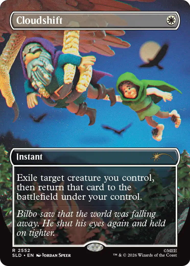 Cloudshift [Secret Lair Drop Series] | Jomio and Rueliete's Cards and Comics