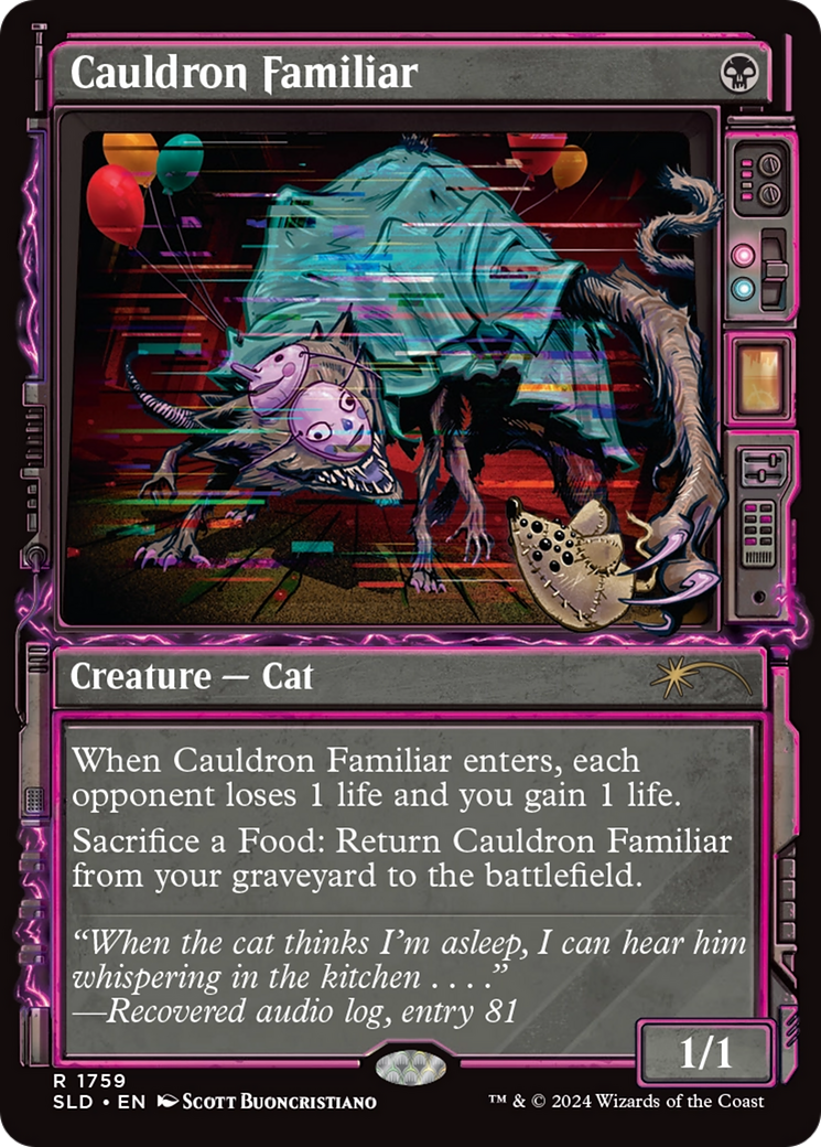 Cauldron Familiar [Secret Lair Drop Series] | Jomio and Rueliete's Cards and Comics