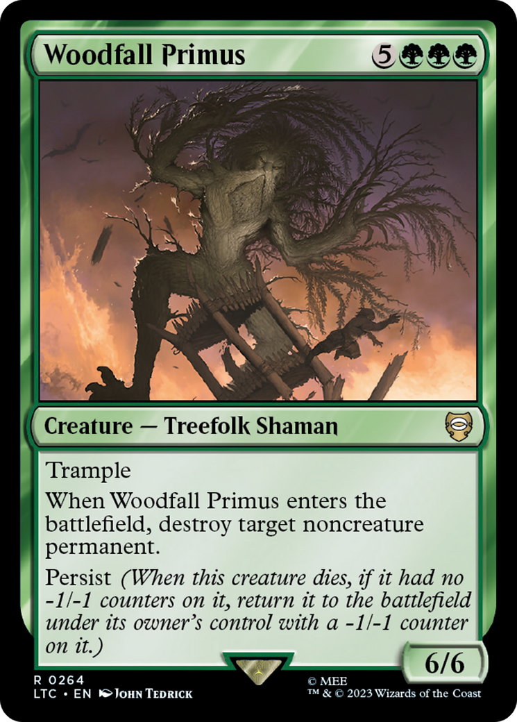 Woodfall Primus [The Lord of the Rings: Tales of Middle-Earth Commander] | Jomio and Rueliete's Cards and Comics