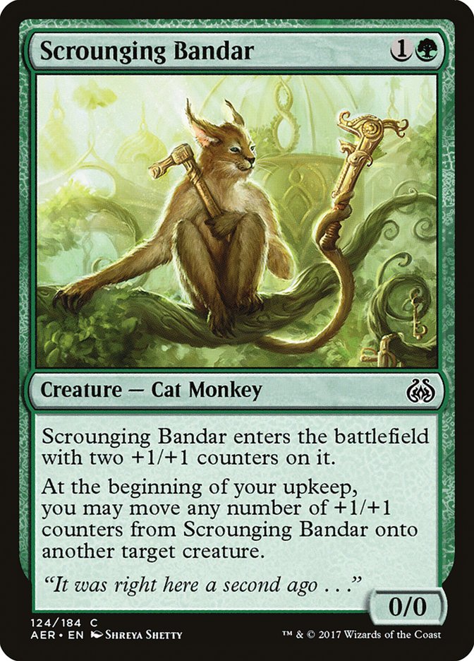 Scrounging Bandar [Aether Revolt] | Jomio and Rueliete's Cards and Comics