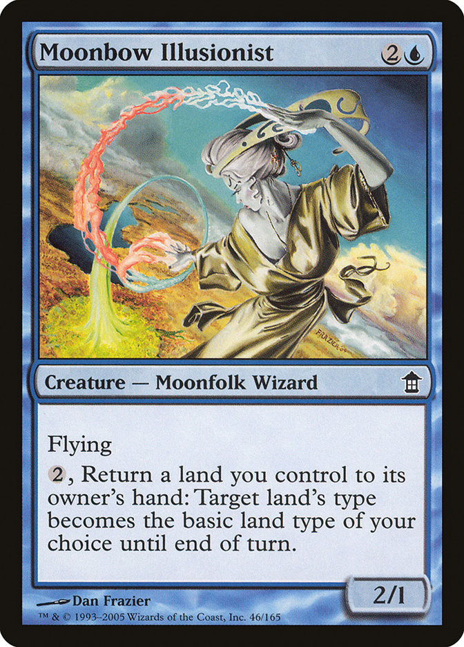 Moonbow Illusionist [Saviors of Kamigawa] | Jomio and Rueliete's Cards and Comics