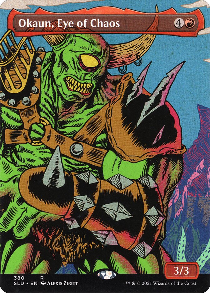 Okaun, Eye of Chaos (Display Commander) [Secret Lair Drop Promos] | Jomio and Rueliete's Cards and Comics