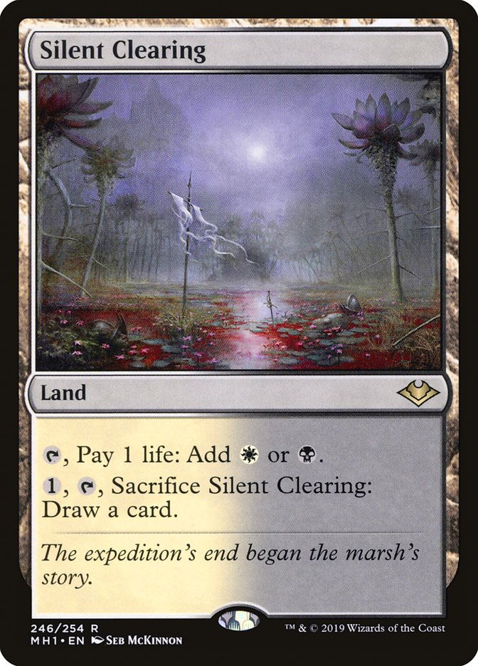 Silent Clearing [Modern Horizons] | Jomio and Rueliete's Cards and Comics