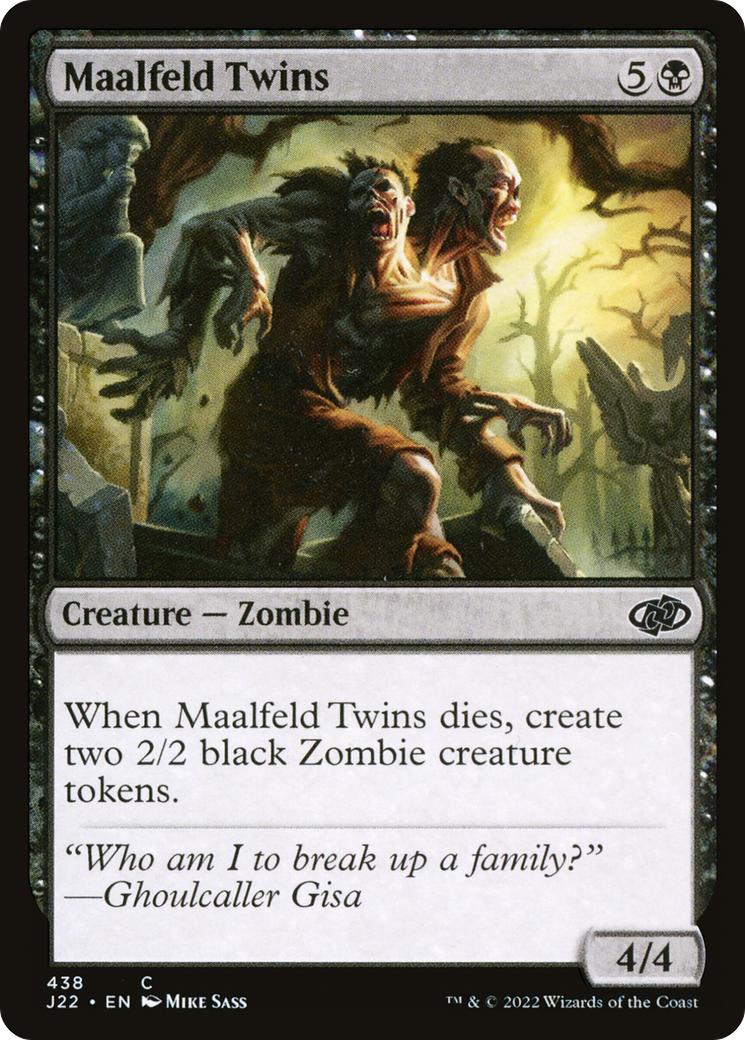 Maalfeld Twins [Jumpstart 2022] | Jomio and Rueliete's Cards and Comics