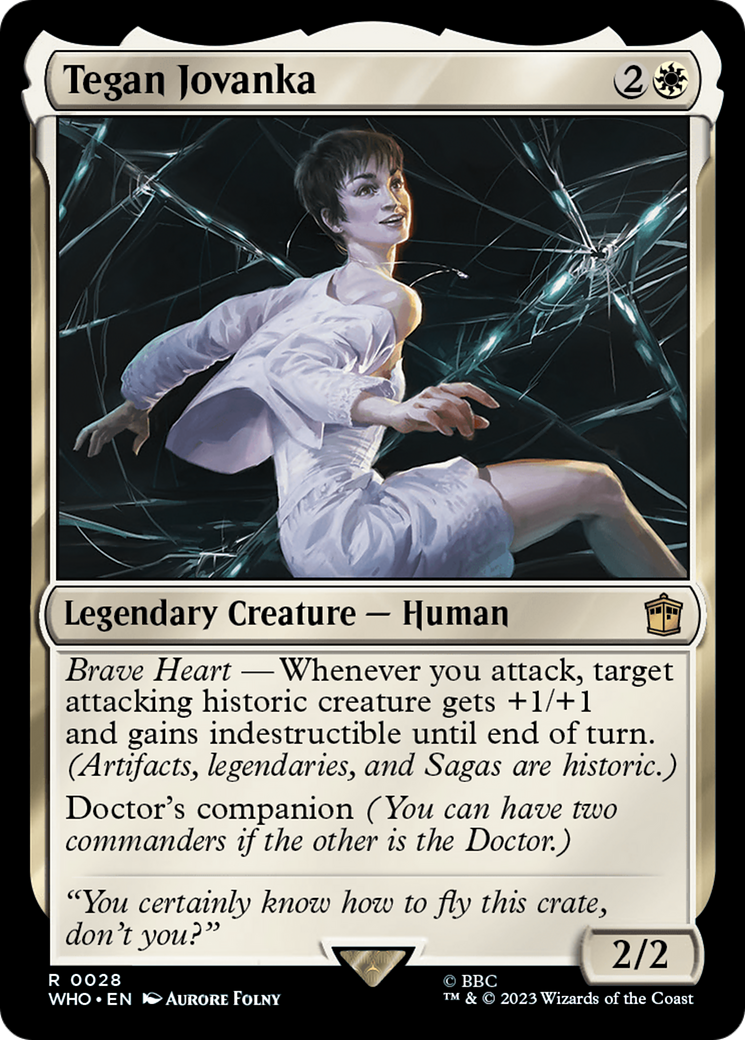 Tegan Jovanka [Doctor Who] | Jomio and Rueliete's Cards and Comics