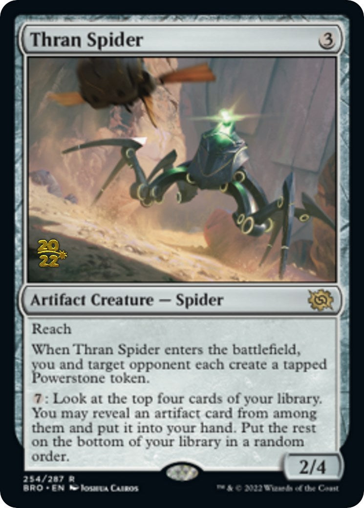 Thran Spider [The Brothers' War Prerelease Promos] | Jomio and Rueliete's Cards and Comics