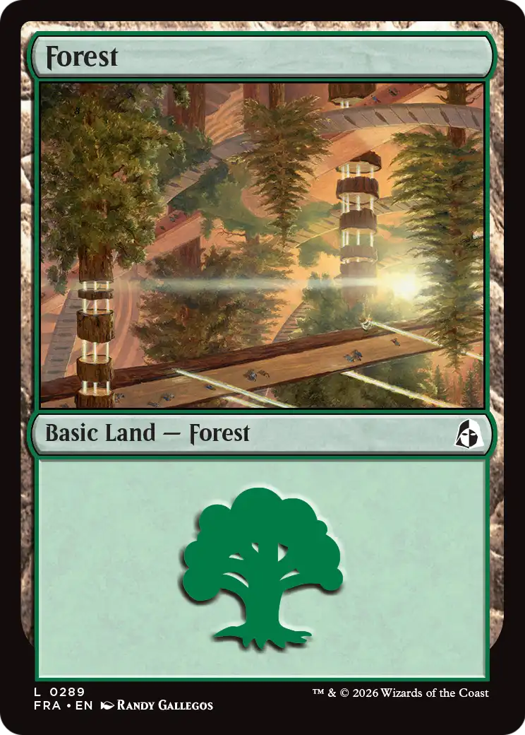 Forest (0289) [Reality Fracture] | Jomio and Rueliete's Cards and Comics