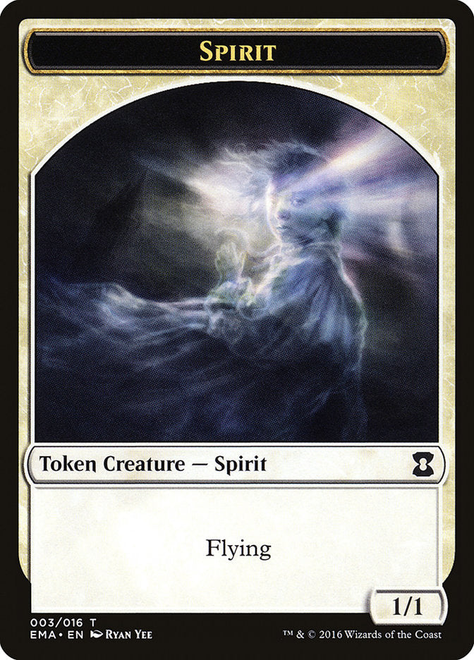 Spirit Token (003/016) [Eternal Masters Tokens] | Jomio and Rueliete's Cards and Comics