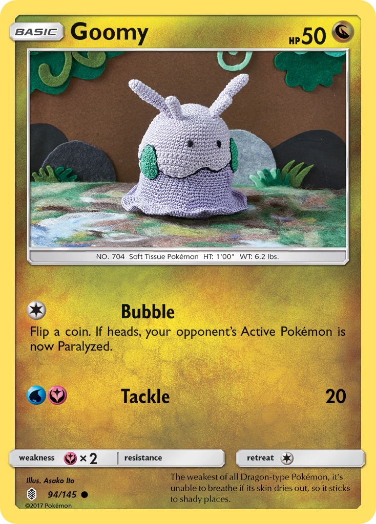 Goomy (94/145) [Sun & Moon: Guardians Rising] | Jomio and Rueliete's Cards and Comics