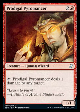 Prodigal Pyromancer [Time Spiral Remastered] | Jomio and Rueliete's Cards and Comics