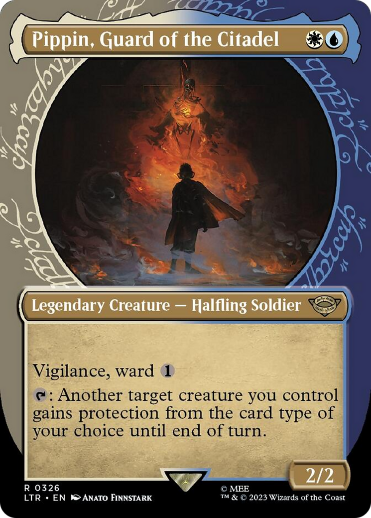 Pippin, Guard of the Citadel (Showcase Ring Frame) [The Lord of the Rings: Tales of Middle-Earth] | Jomio and Rueliete's Cards and Comics