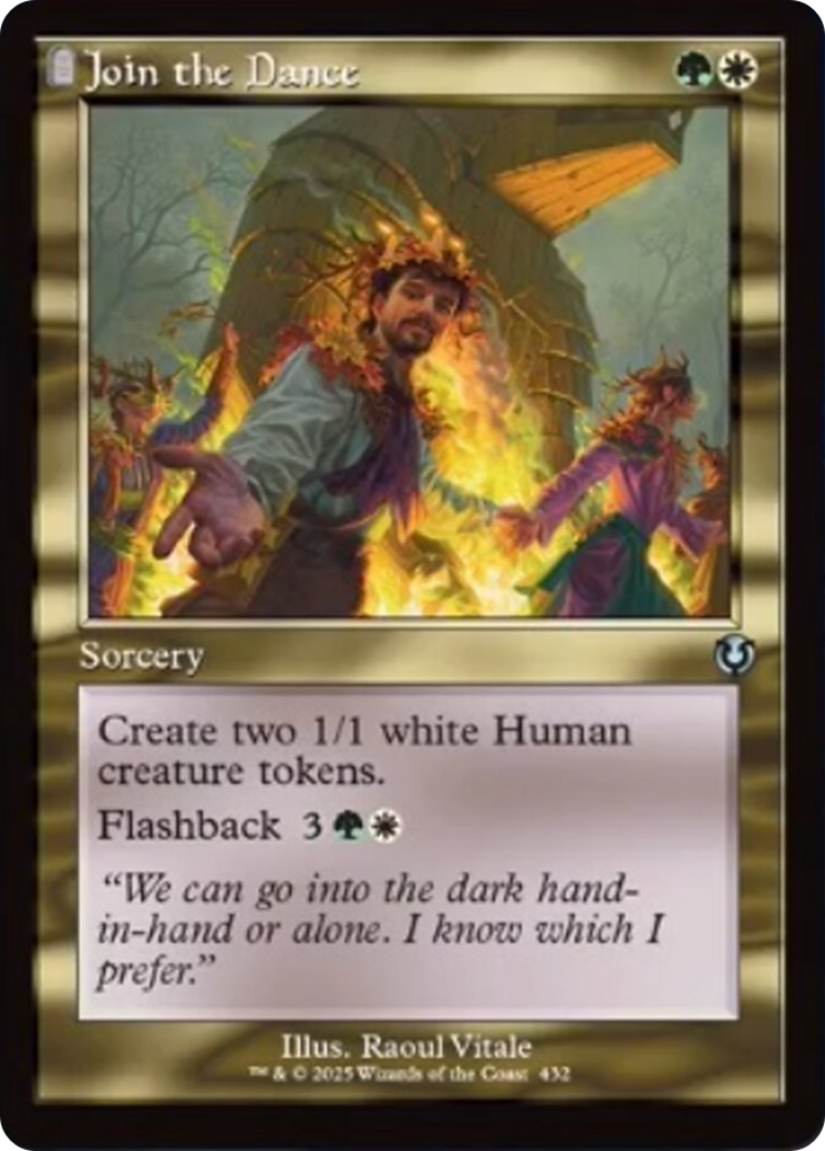 Join the Dance (Retro Frame) [Innistrad Remastered] | Jomio and Rueliete's Cards and Comics