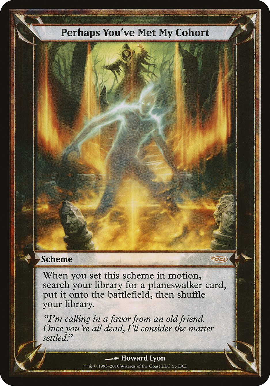 Perhaps You've Met My Cohort (Schemes) [Promotional Schemes] | Jomio and Rueliete's Cards and Comics