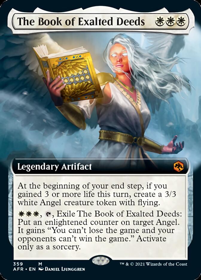 The Book of Exalted Deeds (Extended Art) [Dungeons & Dragons: Adventures in the Forgotten Realms] | Jomio and Rueliete's Cards and Comics