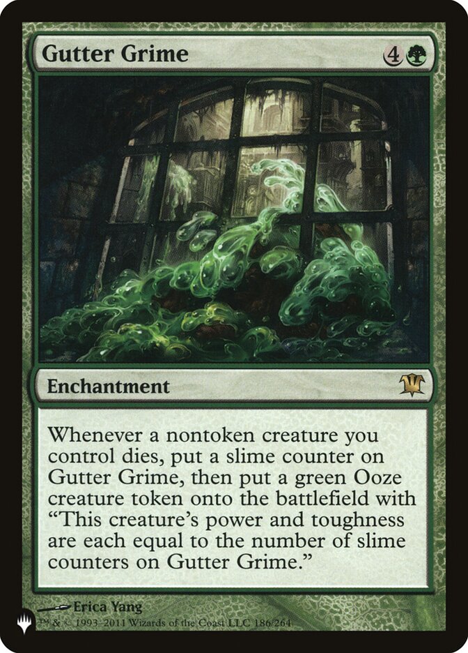 Gutter Grime [The List] | Jomio and Rueliete's Cards and Comics