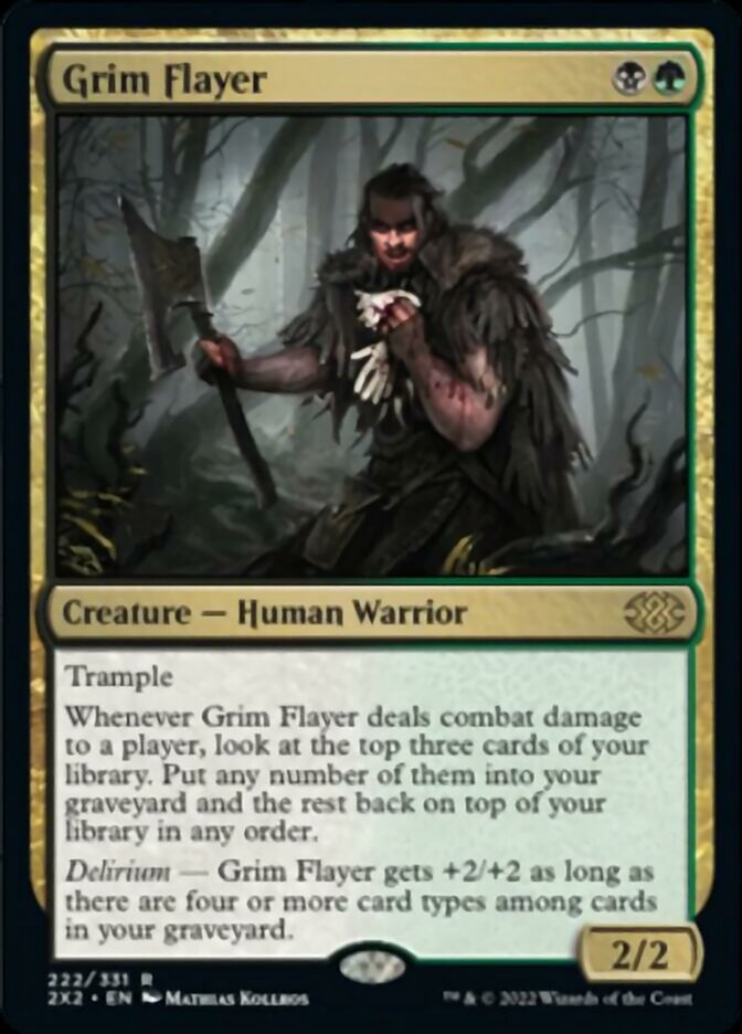 Grim Flayer [Double Masters 2022] | Jomio and Rueliete's Cards and Comics