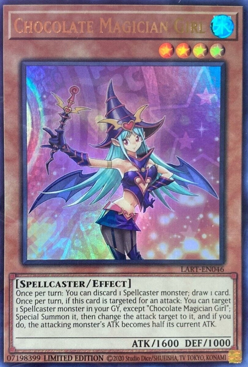 Chocolate Magician Girl [LART-EN046] Ultra Rare | Jomio and Rueliete's Cards and Comics