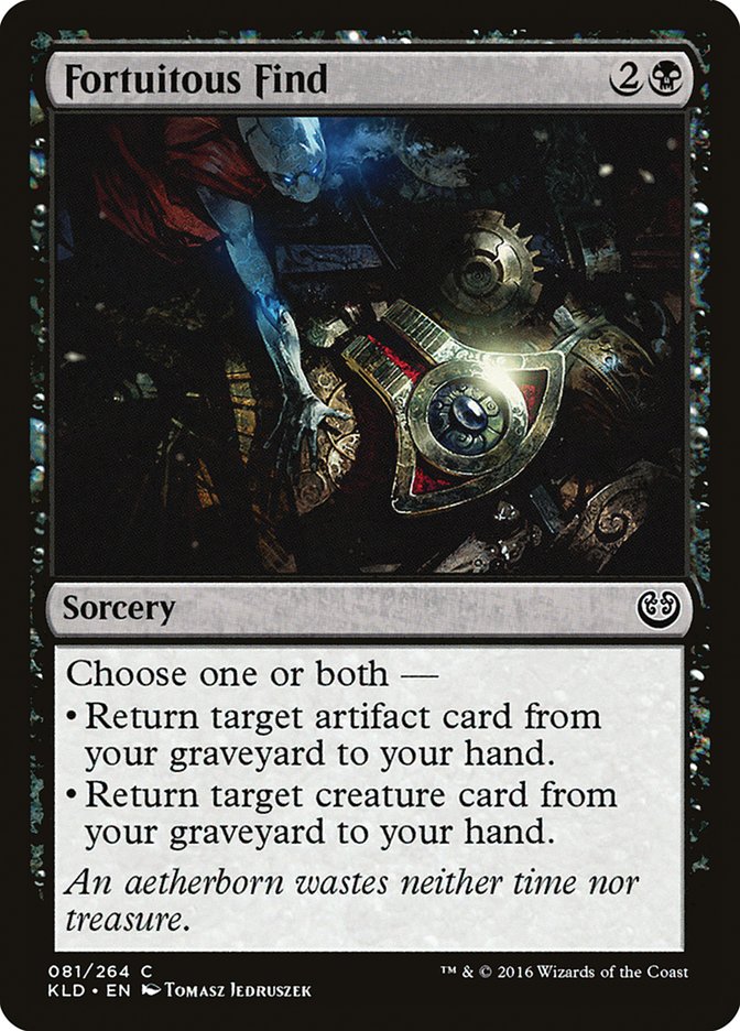 Fortuitous Find [Kaladesh] | Jomio and Rueliete's Cards and Comics