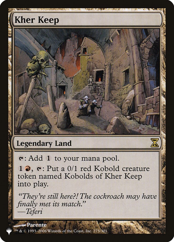 Kher Keep [The List] | Jomio and Rueliete's Cards and Comics