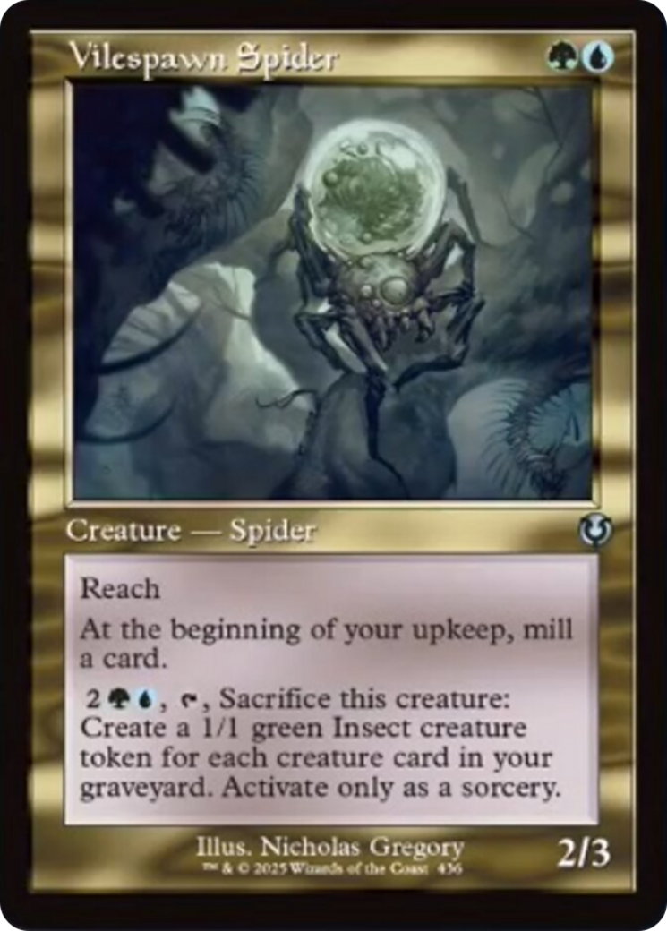 Vilespawn Spider (Retro Frame) [Innistrad Remastered] | Jomio and Rueliete's Cards and Comics