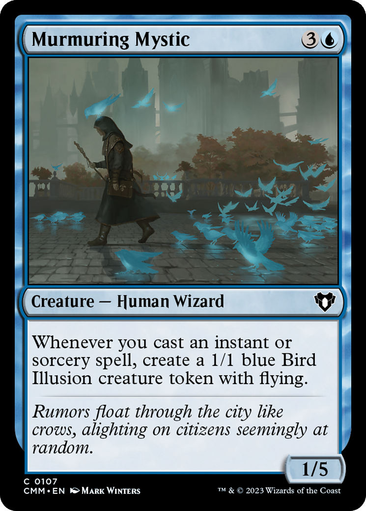 Murmuring Mystic [Commander Masters] | Jomio and Rueliete's Cards and Comics