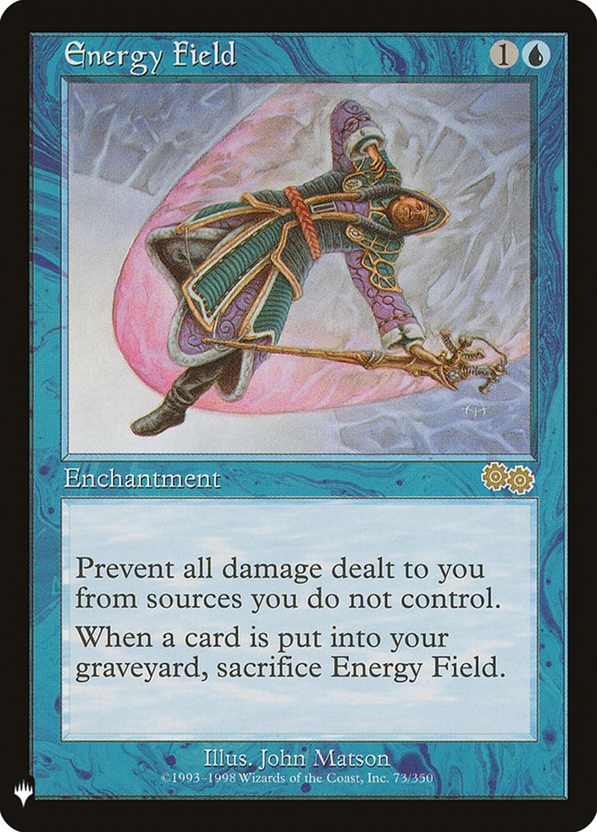 Energy Field [The List] | Jomio and Rueliete's Cards and Comics
