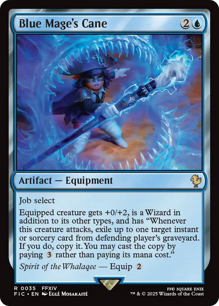 Blue Mage's Cane [FINAL FANTASY Commander] | Jomio and Rueliete's Cards and Comics