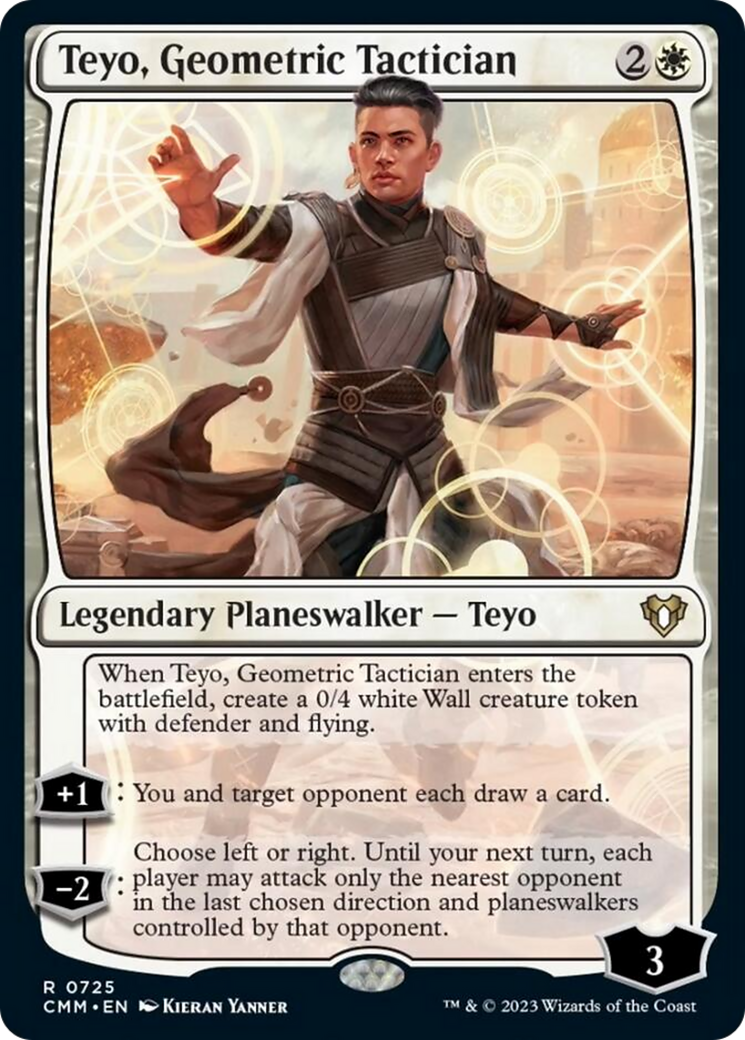 Teyo, Geometric Tactician [Commander Masters] | Jomio and Rueliete's Cards and Comics
