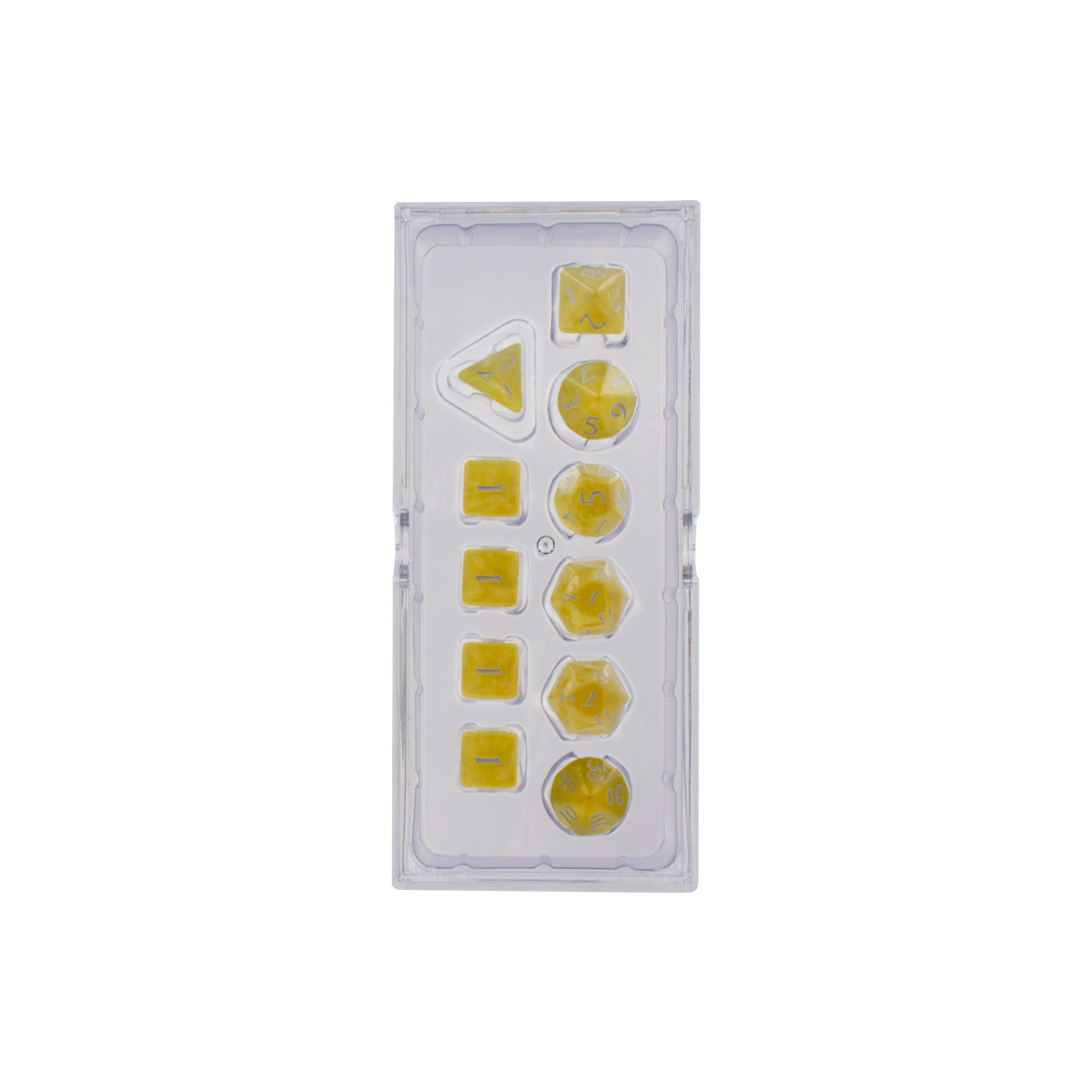 Ultra PRO: 11-Dice Set - Eclipse (Lemon Yellow) | Jomio and Rueliete's Cards and Comics