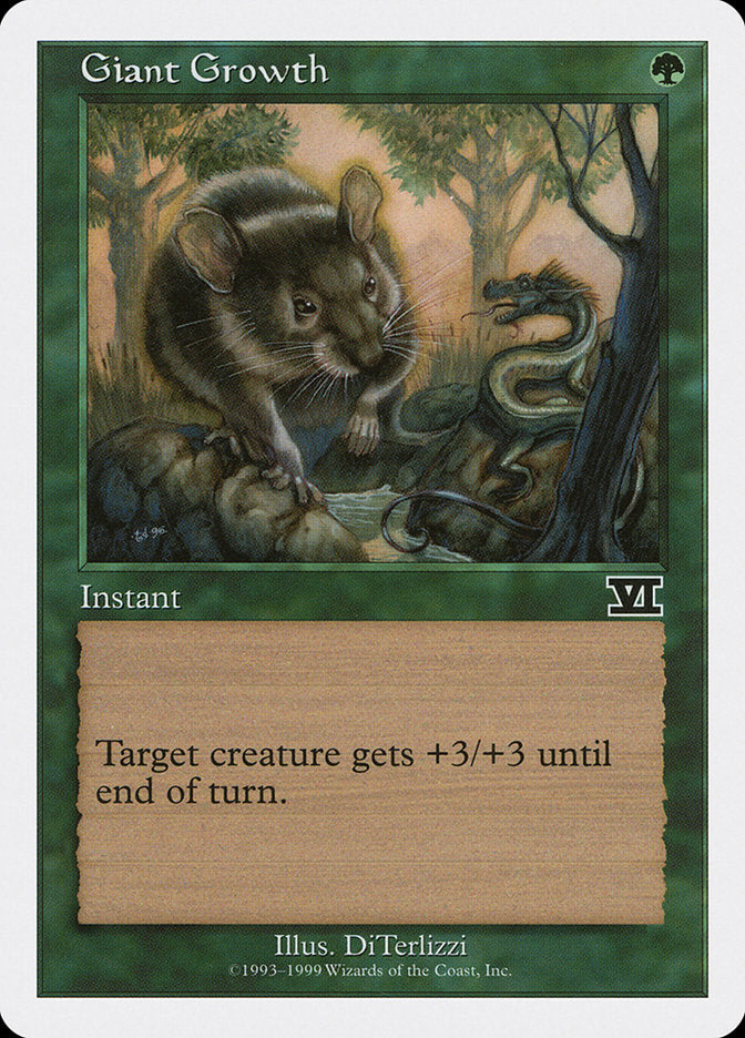 Giant Growth [Battle Royale] | Jomio and Rueliete's Cards and Comics