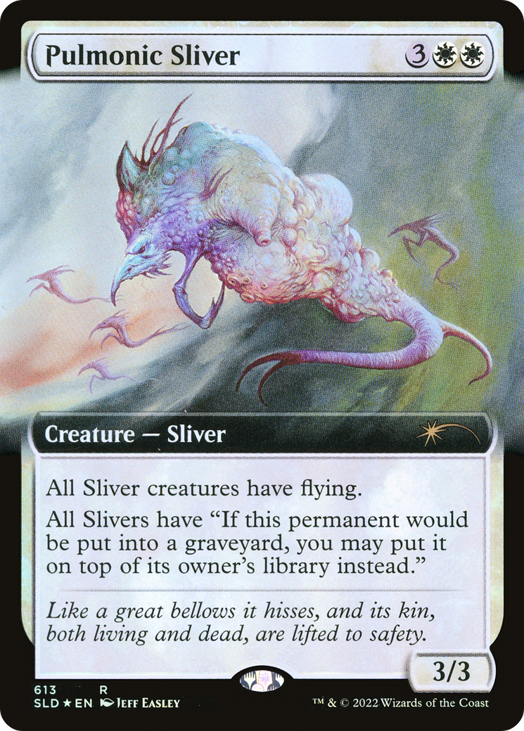 Pulmonic Sliver (Extended Art) [Secret Lair Drop Promos] | Jomio and Rueliete's Cards and Comics
