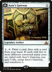 Azor's Gateway // Sanctum of the Sun [Rivals of Ixalan Prerelease Promos] | Jomio and Rueliete's Cards and Comics