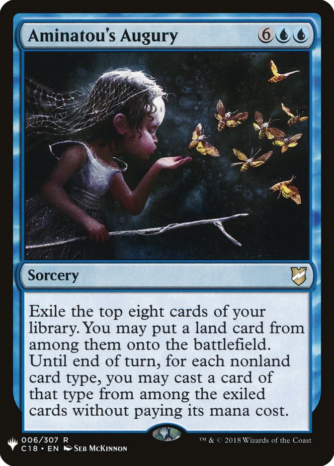 Aminatou's Augury [Mystery Booster] | Jomio and Rueliete's Cards and Comics