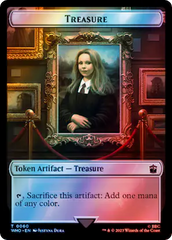 Fish // Treasure (0060) Double-Sided Token (Surge Foil) [Doctor Who Tokens] | Jomio and Rueliete's Cards and Comics