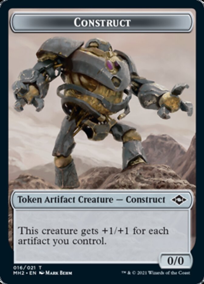 Construct // Squirrel Double-Sided Token [Modern Horizons 2 Tokens] | Jomio and Rueliete's Cards and Comics