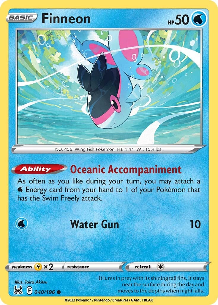 Finneon (040/196) [Sword & Shield: Lost Origin] | Jomio and Rueliete's Cards and Comics