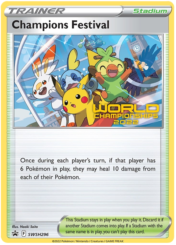Champions Festival (SWSH296) [Sword & Shield: Black Star Promos] | Jomio and Rueliete's Cards and Comics