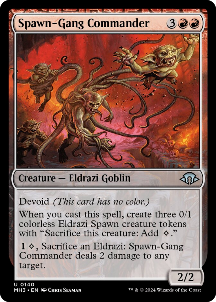 Spawn-Gang Commander [Modern Horizons 3] | Jomio and Rueliete's Cards and Comics