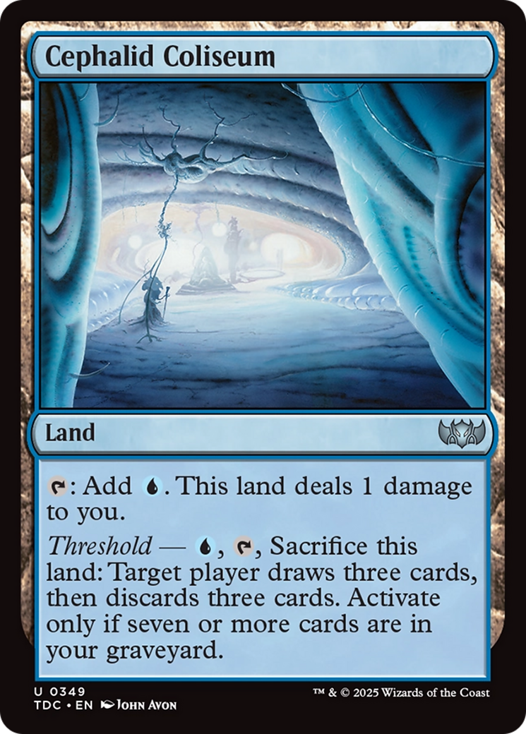 Cephalid Coliseum [Tarkir: Dragonstorm Commander] | Jomio and Rueliete's Cards and Comics