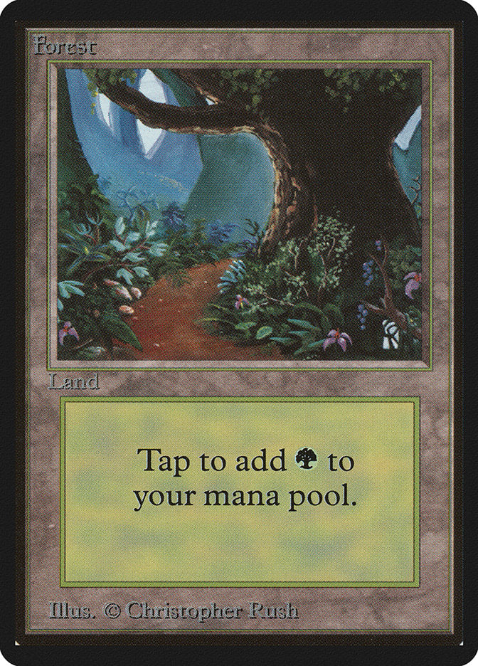 Forest (301) [Beta Edition] | Jomio and Rueliete's Cards and Comics