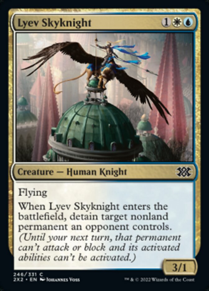 Lyev Skyknight [Double Masters 2022] | Jomio and Rueliete's Cards and Comics