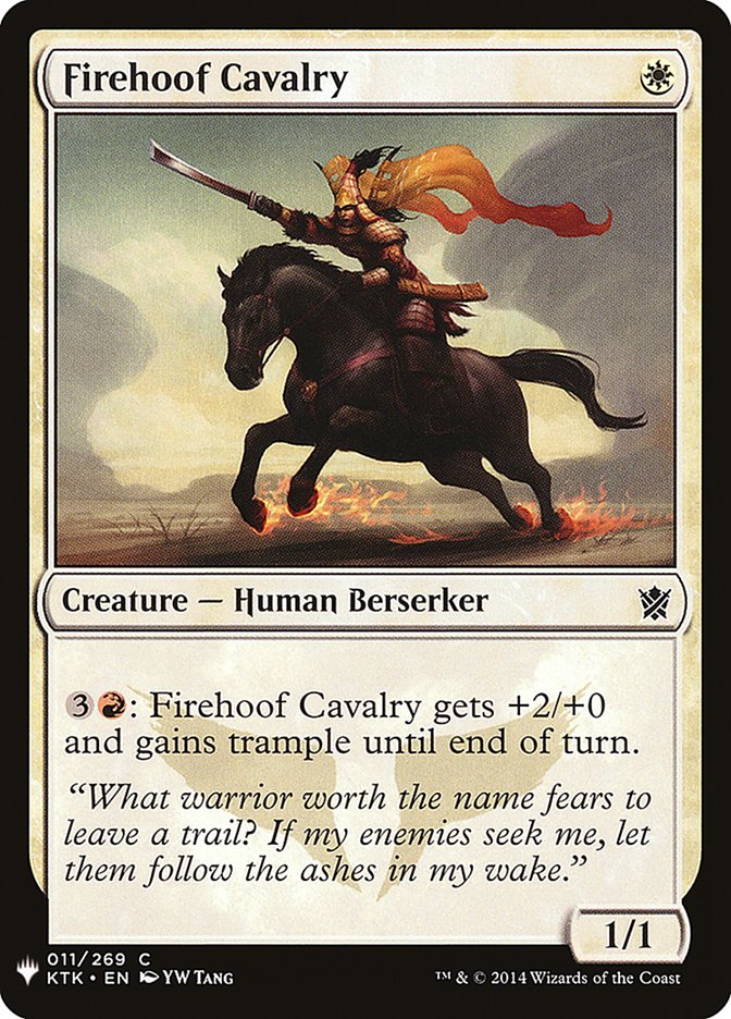 Firehoof Cavalry [Mystery Booster] | Jomio and Rueliete's Cards and Comics