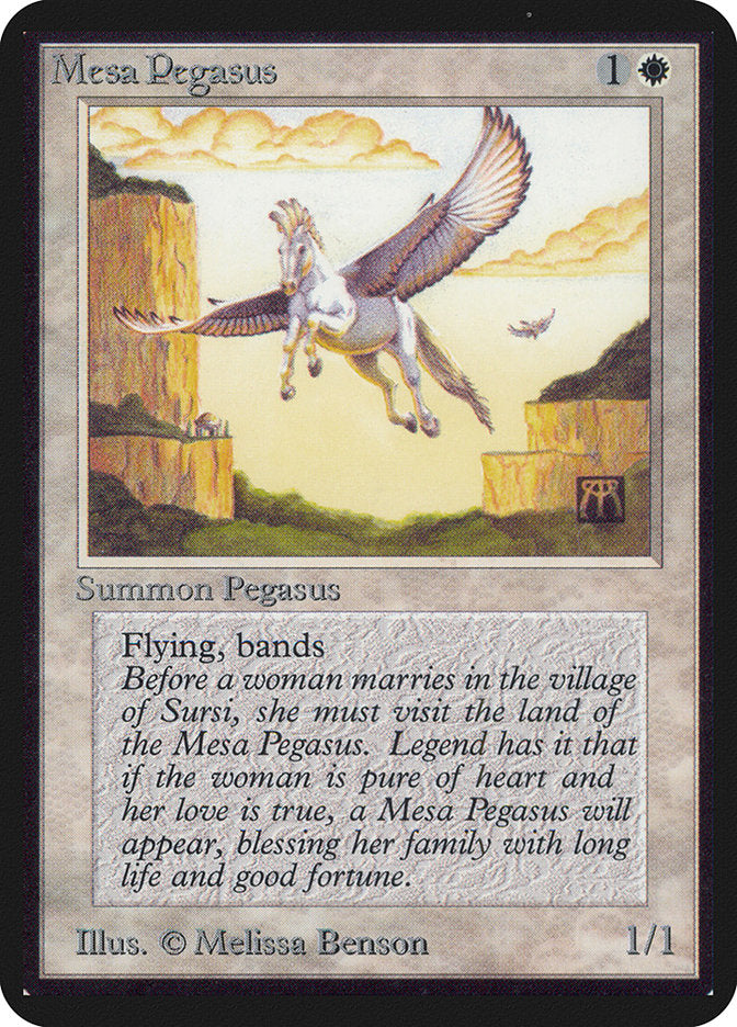 Mesa Pegasus [Alpha Edition] | Jomio and Rueliete's Cards and Comics