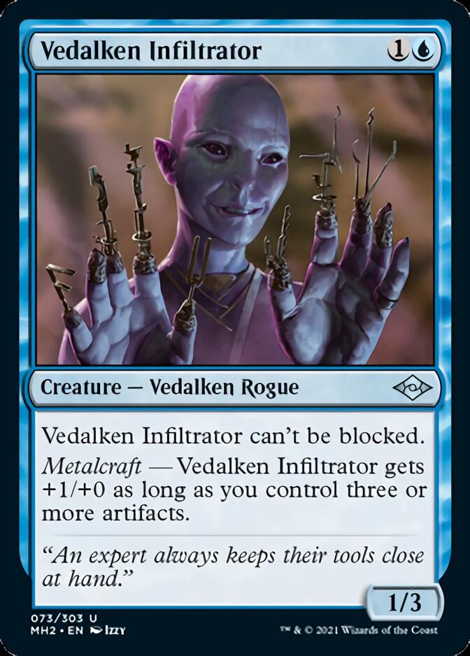 Vedalken Infiltrator [Modern Horizons 2] | Jomio and Rueliete's Cards and Comics